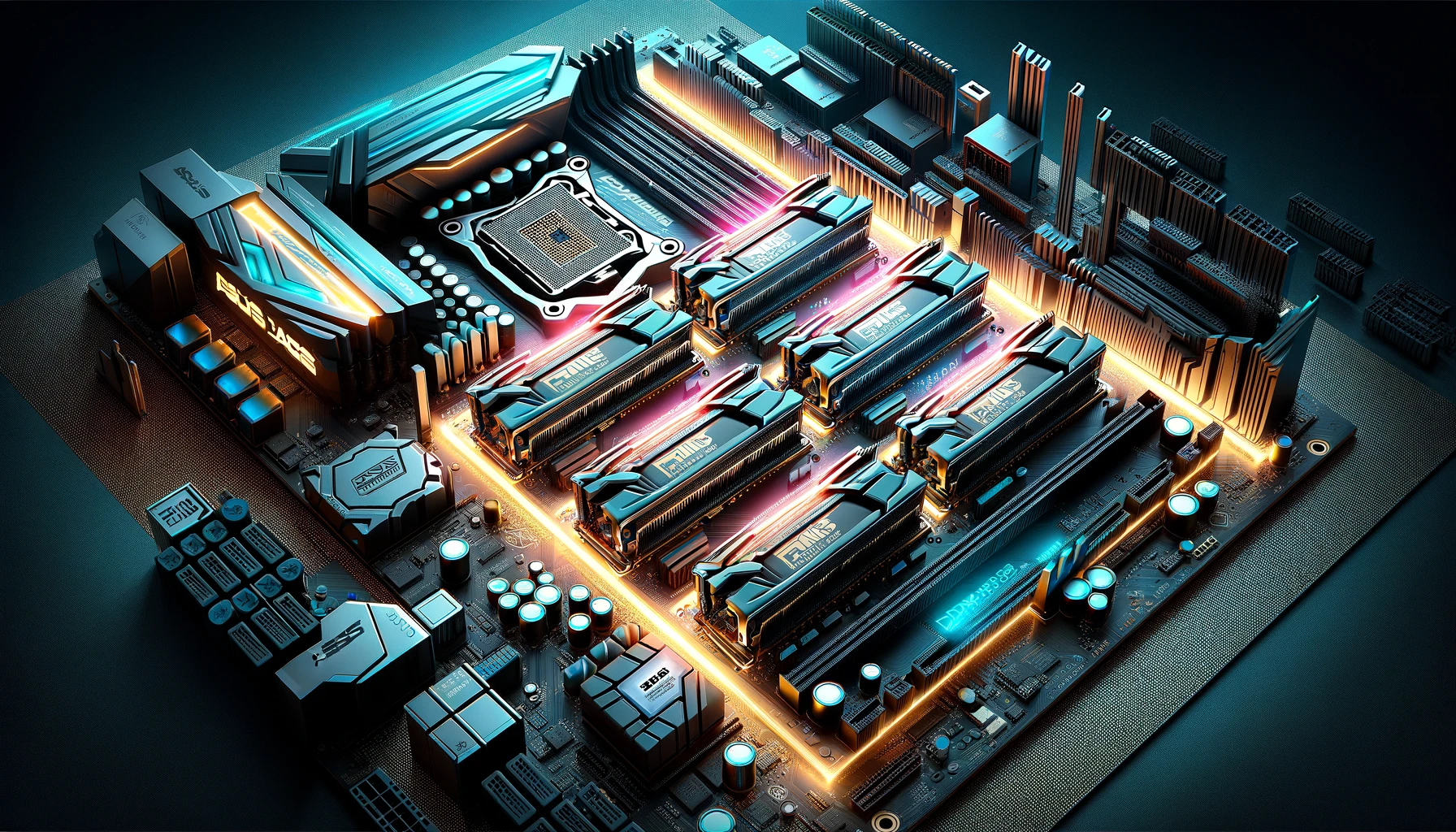 اسلات‌های رم DDR5
